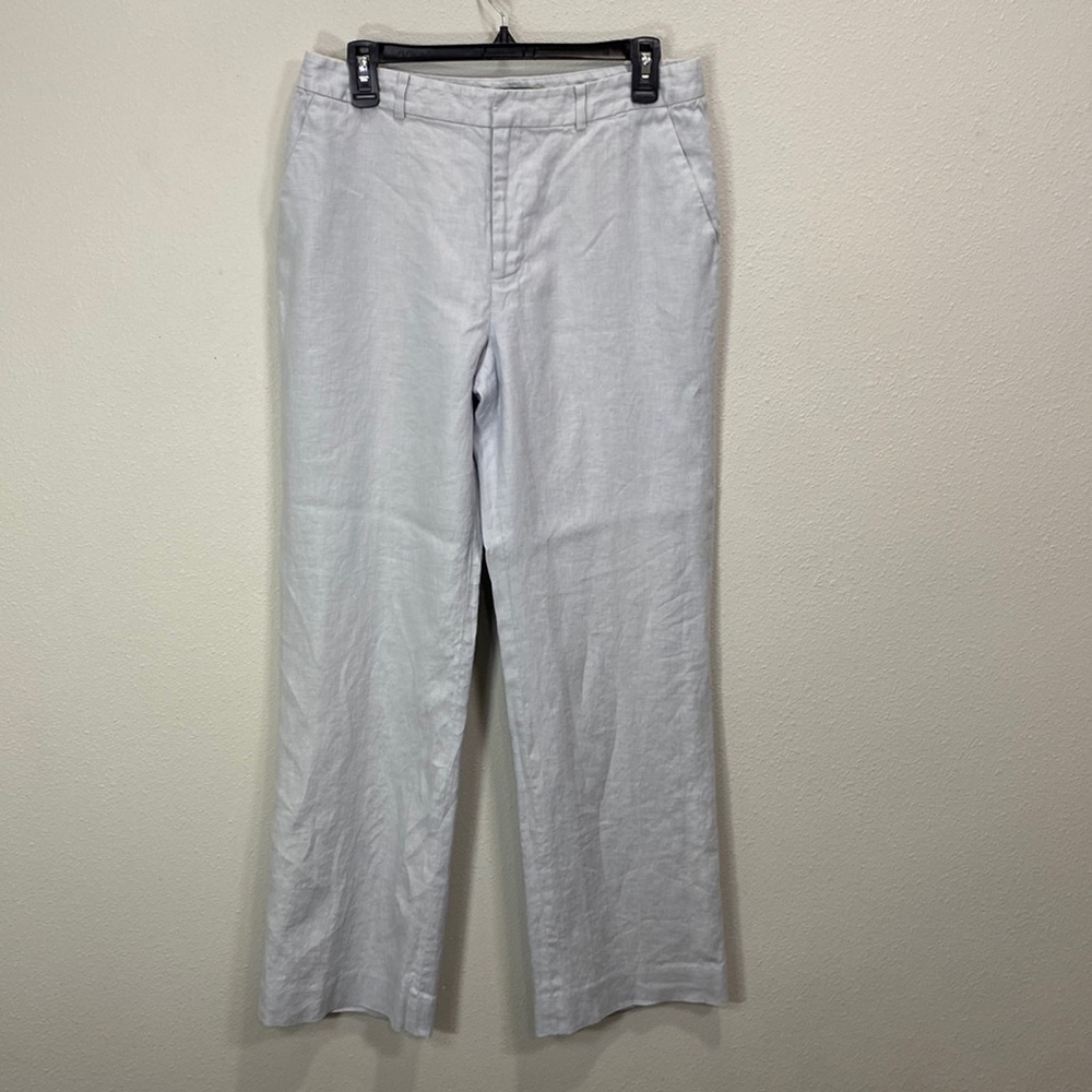 Lauren Ralph Lauren linen pants gray